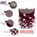 Stema #99J Body Wave 13x4 Transparent Lace Frontal Virgin Hair